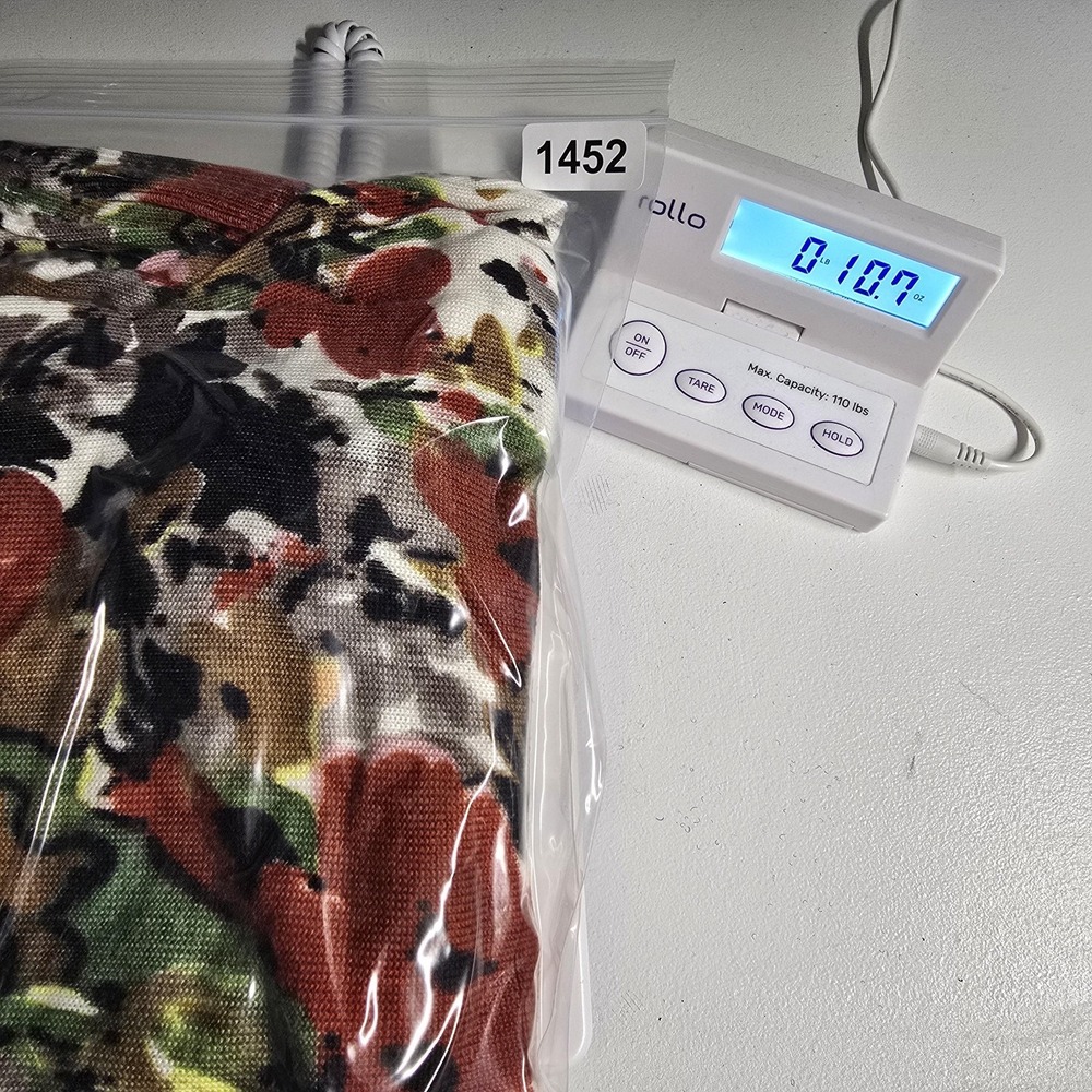 C.D.Daniels Cardigan Sweater Womens 1X Multicolor Floral Rhinestone Button Front - Picture 10 of 10
